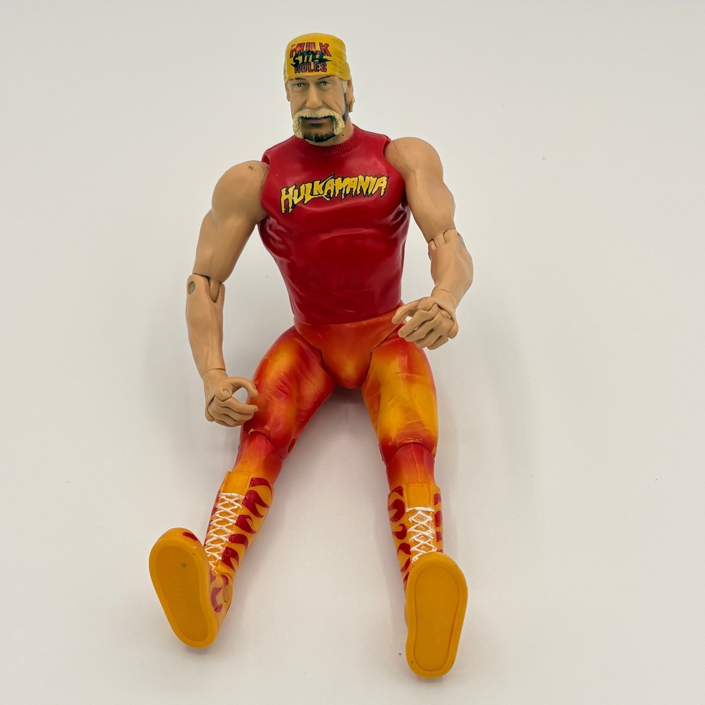 Jakks Pacific Action Figure Unisex OS Red Good Hulk Hogan R3 Tech 2002 WWE